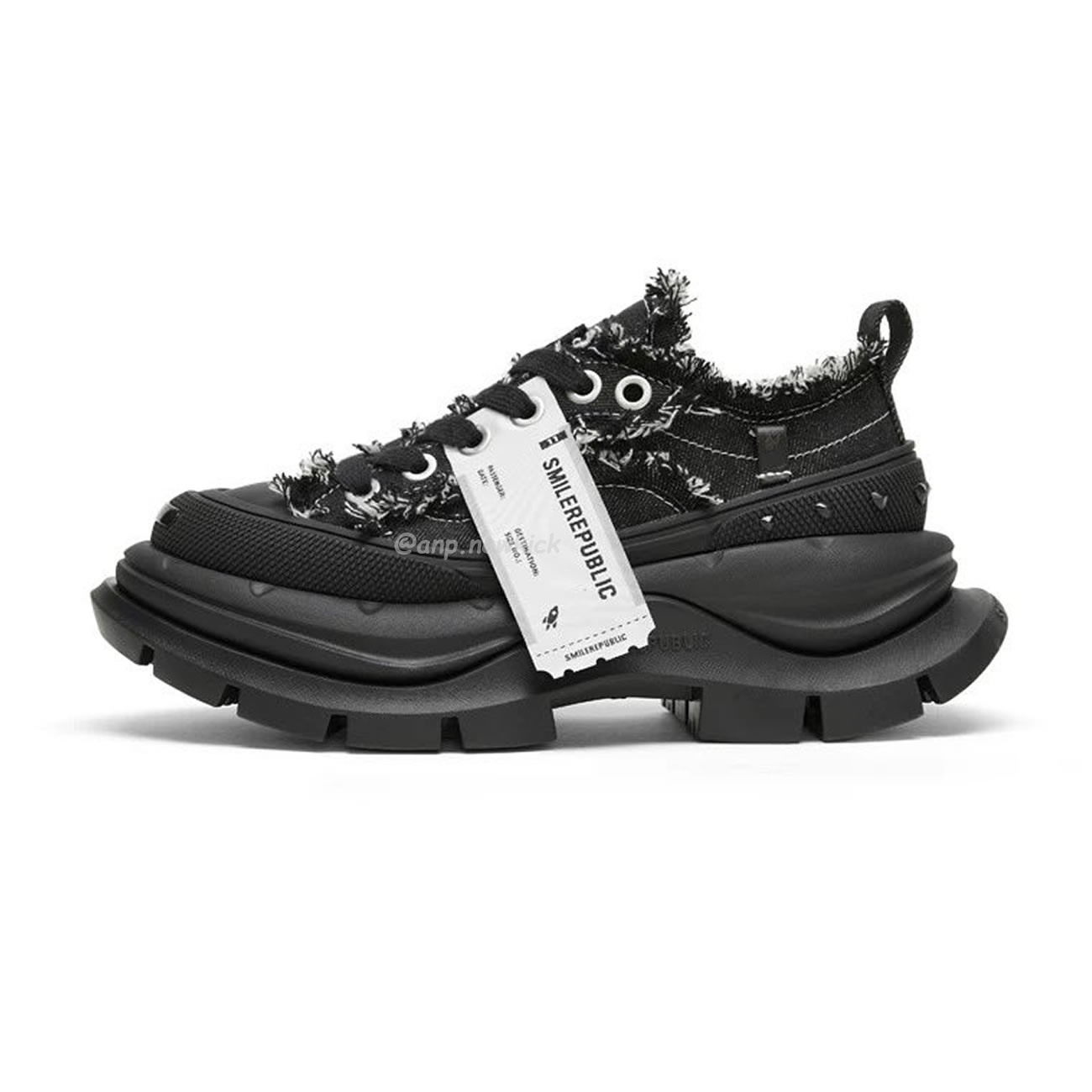 Smile Republic 2.0 Classic Black White Low Top Sneaker (13) - www.newkick.vip